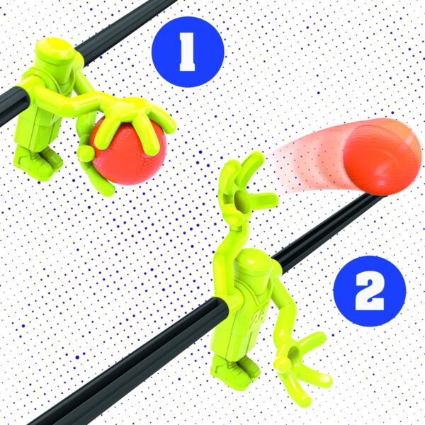 Brinquedo De Mesa De Basquete - Mini Jogo DeBasquete Com 10 Bolas - Imagem 12