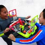 Brinquedo De Mesa De Basquete - Mini Jogo DeBasquete Com 10 Bolas - Imagem 2