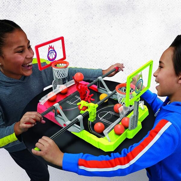 Brinquedo De Mesa De Basquete - Mini Jogo DeBasquete Com 10 Bolas - Imagem 2