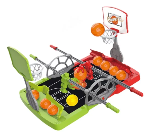 Brinquedo De Mesa De Basquete - Mini Jogo DeBasquete Com 10 Bolas - Imagem 10