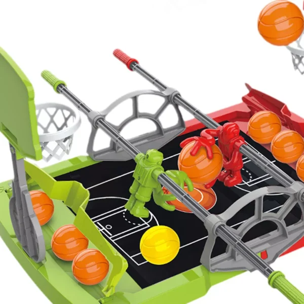 Brinquedo De Mesa De Basquete - Mini Jogo DeBasquete Com 10 Bolas - Imagem 13