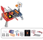 Brinquedo De Mesa De Basquete - Mini Jogo DeBasquete Com 10 Bolas - Imagem 28