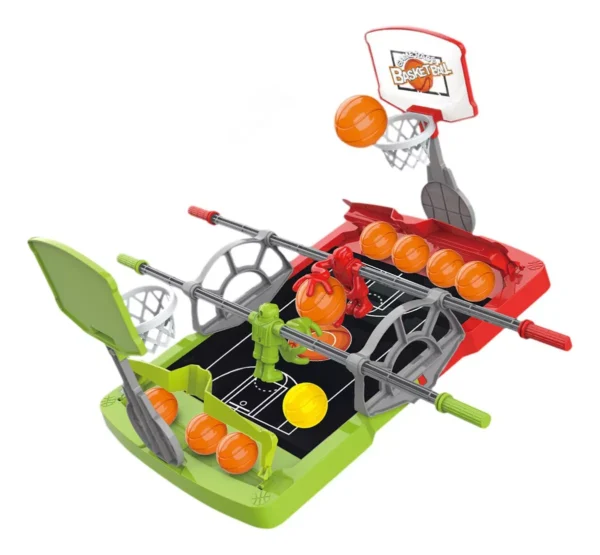 Brinquedo De Mesa De Basquete - Mini Jogo DeBasquete Com 10 Bolas - Imagem 17