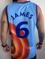 Camiseta Regata Basquete NBA Tune Squad Movie SPACE JAM 6 LeBron James - Imagem 2