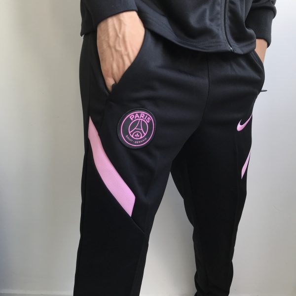 Calça Longa Slim Treino Paris Saint-Germain - PSG 2022 Preta Nike - Imagem 2