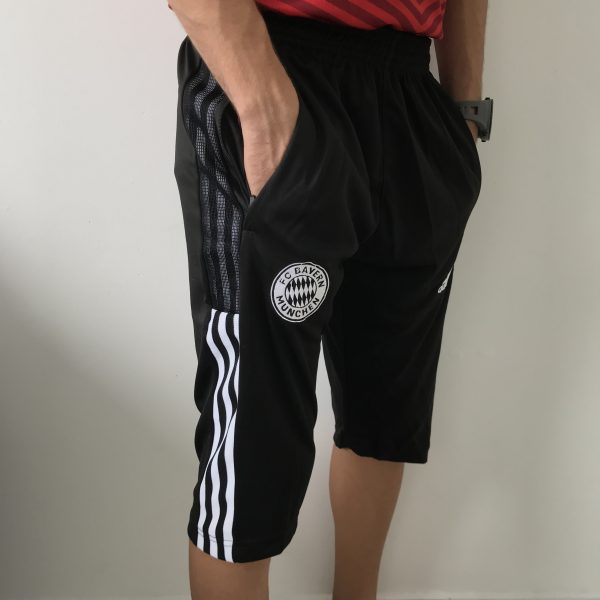 Calça 3/4 Bayern Muniche Black end Red Adidas - Imagem 2