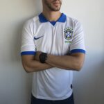 Camisa Brasil Seleção Brasileira Third Branca Copa Amércia 2019-2020 Nike - Imagem 4