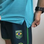Camisa Brasil Seleção Brasileira Viagem Verde Piscina 2022 Nike - Imagem 4