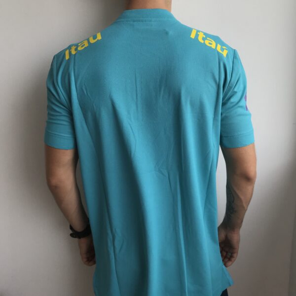 Camisa Brasil Seleção Brasileira Viagem Verde Piscina 2022 Nike - Imagem 7
