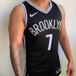 Camiseta Regata NBA Brooklyn Nets Durant 7 Icon Edition Preta Nike - Imagem 3