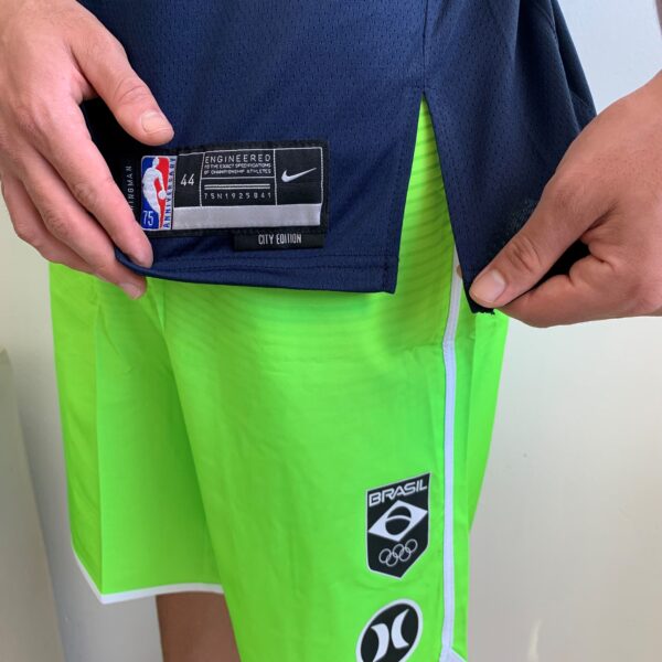 Camiseta Regata Basquete NBA Memphis Grizzlies Ja Morant 12 City Edition Azul Escura 2022 Nike - Imagem 4