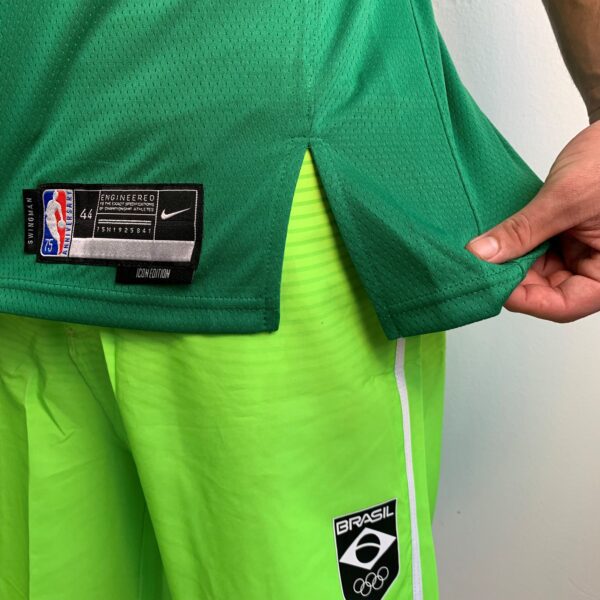 Camiseta Regata Basquete NBA Boston Celtics 0 Jayson Tatum Icon Edition Verde 2022 Nike - Imagem 6
