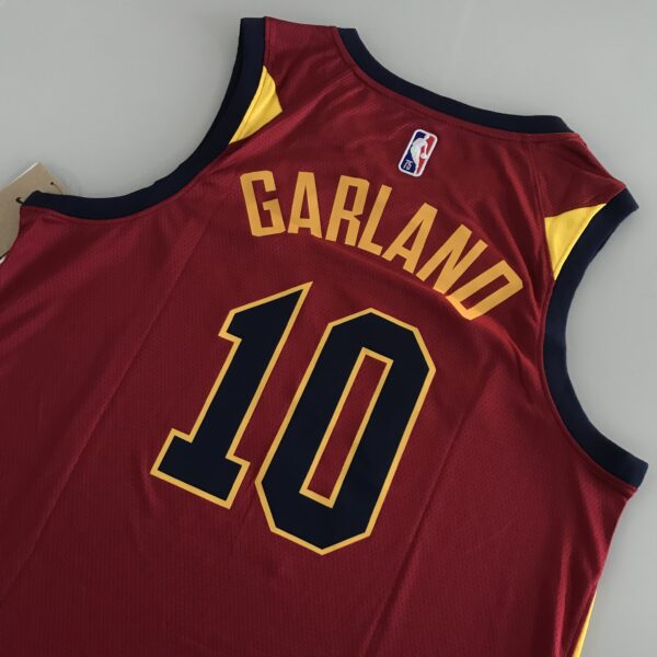 Camiseta Regata NBA Cleveland Cavaliers Darius Garland 10 Icon Edition Vermelho 2022 Nike - Imagem 11