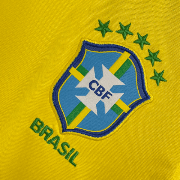 Camisa Seleção Brasil Home Amarela Feminina 2022 Nike - Imagem 4