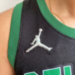 Camiseta Regata Basquete NBA Boston Celtics 0 Jayson Tatum Statement Edition Preta 2022 Jordan - Imagem 3