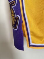 Short Bermuda NBA Los Angeles Lakers Icon Edition Amarela 2022 Nike - Imagem 16