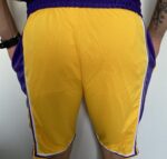 Short Bermuda NBA Los Angeles Lakers Icon Edition Amarela 2022 Nike - Imagem 9