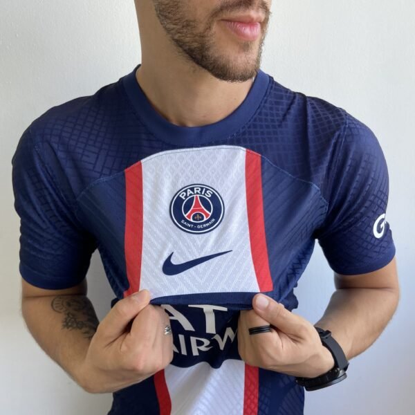 Camisa Paris Saint-Germain - PSG Home Jogador 2023 Nike Azul - Imagem 6
