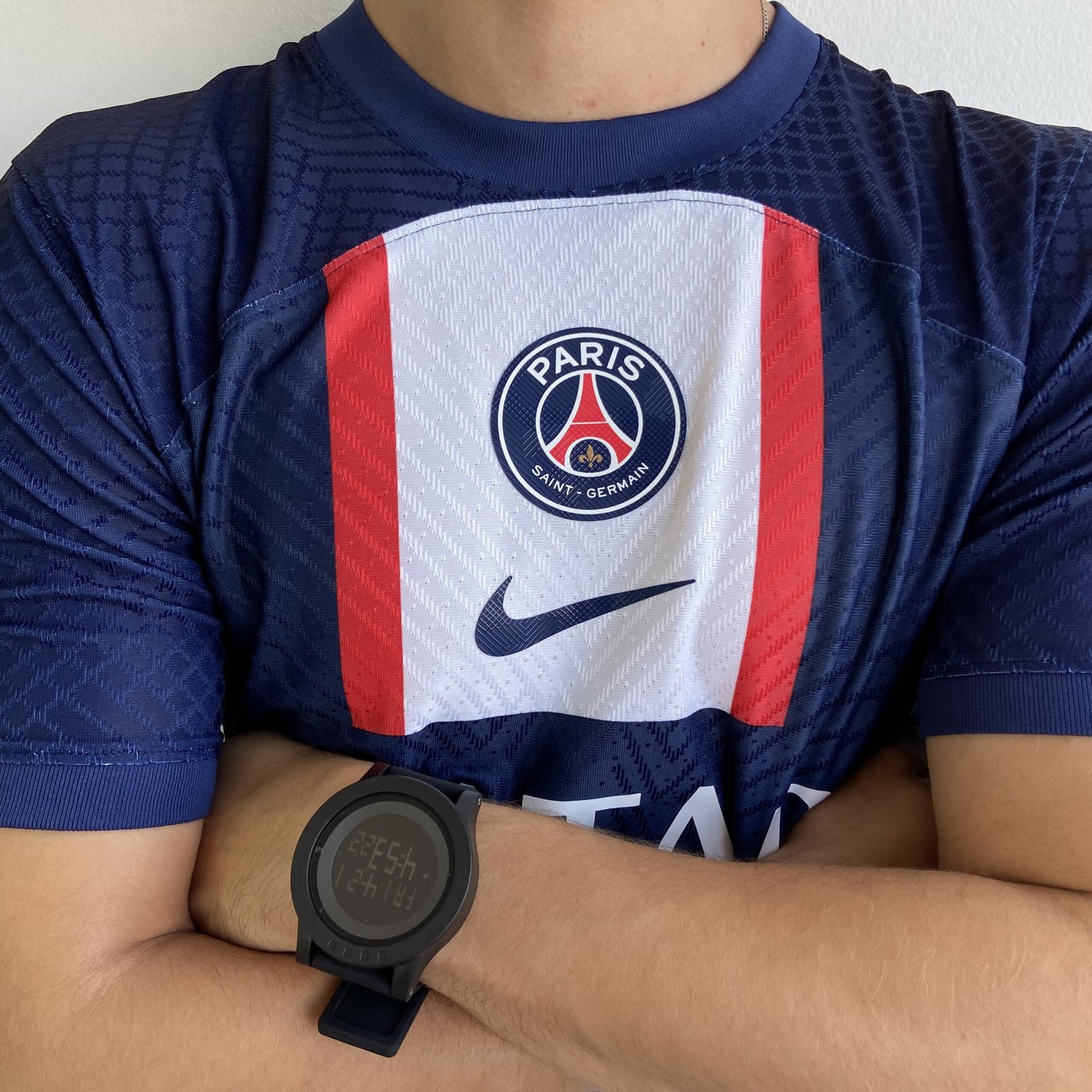 PSG HOME 2023 (8) Camisa Paris Saint-Germain - PSG Home Jogador 2023 Nike Azul - Imagem 1