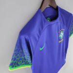 Camisa Brasil Seleção Brasileira Away Azul Feminina Copa do Mundo Catar 2023 Nike - Imagem 12