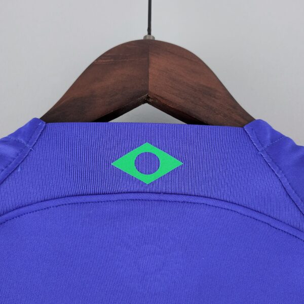 Camisa Brasil Seleção Brasileira Away Azul Feminina Copa do Mundo Catar 2023 Nike - Imagem 15
