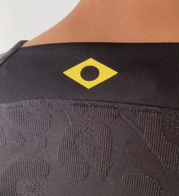 Camisa Brasil Seleção Brasileira Goleiro Preta Jogador Copa do Mundo Catar 2023 Nike - Imagem 12