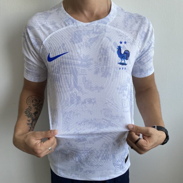 Camisa Seleção França Away Jogador 2023 Copa Branca Nike - Imagem 8