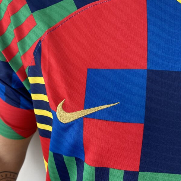 Camisa Seleção Portugal Pré-Match 2023 Copa Nike - Imagem 5