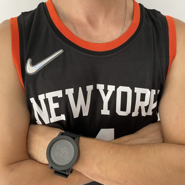 Camiseta Regata Basquete NBA Swingman Select - New York Knicks - Derrick Rose 4 - Novato do Ano - 2046 - Select Series Rookie Of The Year - Preta Nike - Imagem 8