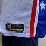 Camiseta Regata Basquete NBA Swingman Brooklyn Nets Durant 7 Classic Edition Branca 2023 Nike - Imagem 8