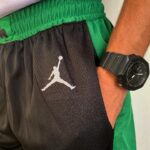 Short Bermuda Basquete NBA Boston Celtics Statement Edition Preta 2022 Jordan - Imagem 8