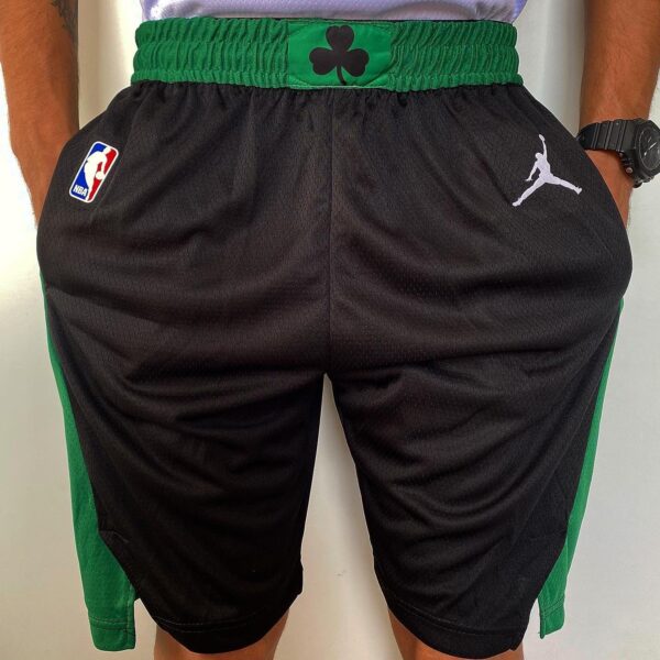 Short Bermuda Basquete NBA Boston Celtics Statement Edition Preta 2022 Jordan - Imagem 2