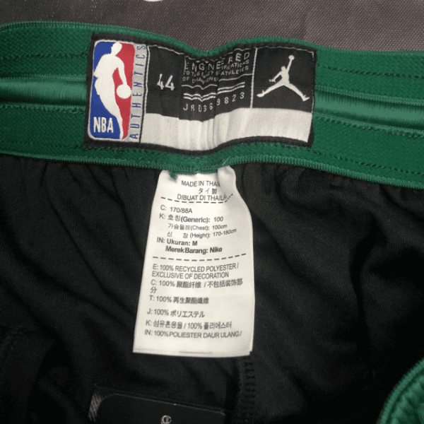 Short Bermuda Basquete NBA Boston Celtics Statement Edition Preta 2022 Jordan - Imagem 19