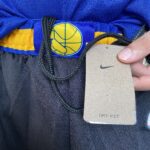 Short Bermuda Basquete NBA Golden State Warriors City Edition Preta 2022 Nike - Imagem 10