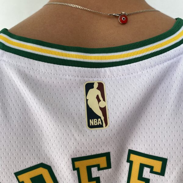 Camiseta Regata Basquete NBA Swingman Houston Rockets Green 4 Branca Classic Edition 2023 Nike - Imagem 12