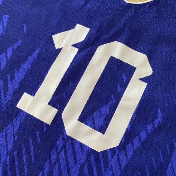 Camisa Seleção Argentina Away - Campeão Mundial - (2) Patch Copa do Mundo Catar - 3 Estrelas - Messi 10 - 2023 Adidas - Versão Torcedor - Imagem 5