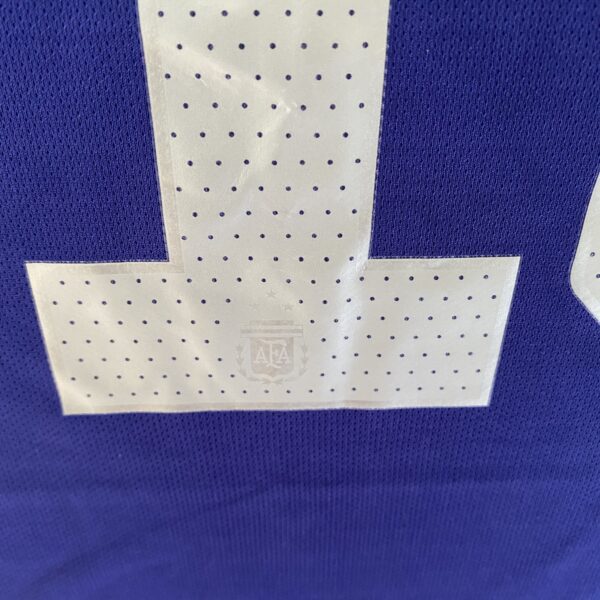 Camisa Seleção Argentina Away - Campeão Mundial - (2) Patch Copa do Mundo Catar - 3 Estrelas - Messi 10 - 2023 Adidas - Versão Torcedor - Imagem 13