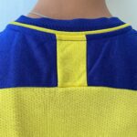 Camisa Al Nassr Home Versão Jogador Cristiano Ronaldo 7 CR7 2023 Duneus Amarela - Imagem 18