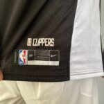Camiseta Regata NBA Swingman Los Angeles Clippers Paul George 13 City Edition 2021 Preta Colorida Nike - Imagem 9