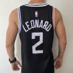 Camiseta Regata NBA Los Angeles Clippers Kawhi Leonard 2 City Edition 2023 Preta Colorida Nike - Imagem 11