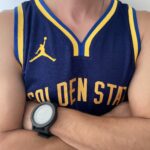 Camiseta Regata NBA Swingman Golden State Warriors Curry 30 Statement Edition Azul 2023 Jordan - Imagem 5