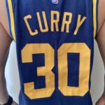 Camiseta Regata NBA Swingman Golden State Warriors Curry 30 Statement Edition Azul 2023 Jordan - Imagem 13