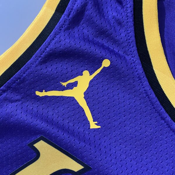 Camiseta Regata Basquete NBA Swingman Los Angeles Lakers LeBron James 6 Statement Edition Roxa 2023 Jordan - Imagem 18