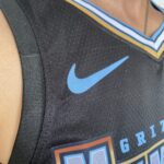 Camiseta Regata Basquete NBA Swingman Memphis Grizzlies Ja Morant 12 City Edition Preta 2023 Nike - Imagem 3