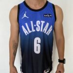 Camiseta Regata Basquete NBA All-Star Game "Team LeBron" Statement Edition LeBron James 6 2023 Azul Nike