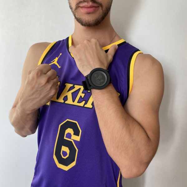 Camiseta Regata Basquete NBA Swingman Los Angeles Lakers LeBron James 6 Statement Edition Roxa 2023 Jordan - Imagem 14