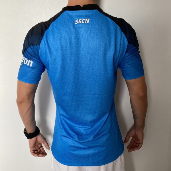 Camisa Napoli Home 2023 Jogador Azul EA7 Armani - Imagem 11