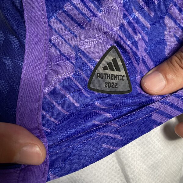 Camisa Seleção Argentina Away - Campeão Mundial - (2) Patch Copa do Mundo Catar - 3 Estrelas - Messi 10 - 2023 Adidas - Versão Jogador - Imagem 13