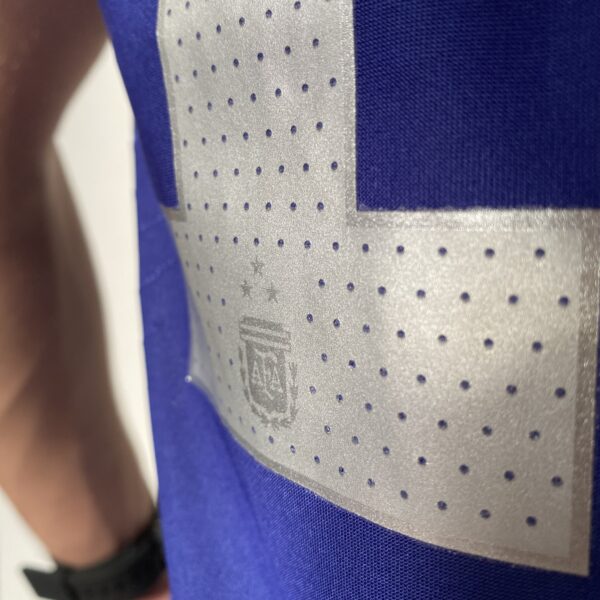 Camisa Seleção Argentina Away - Campeão Mundial - (2) Patch Copa do Mundo Catar - 3 Estrelas - Messi 10 - 2023 Adidas - Versão Jogador - Imagem 19