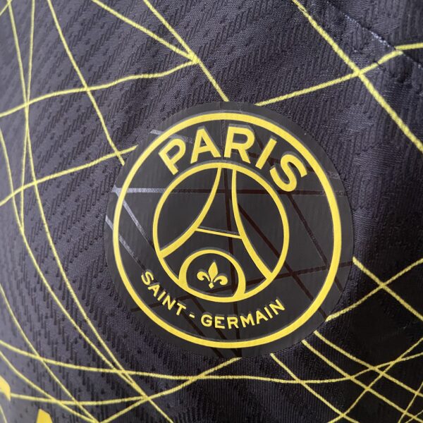 Camisa Paris Saint-Germain - PSG 4th 2023 Preto Jordan - Imagem 4
